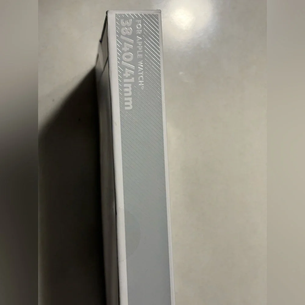 Apple Watch Bands in Silver and Cream fits 38/40/41mm